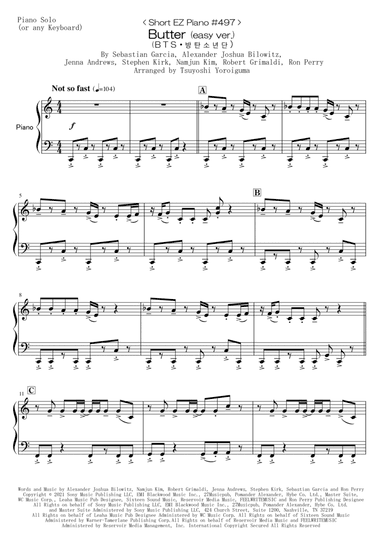 Butter (arr. Tsuyoshi Yoroiguma)