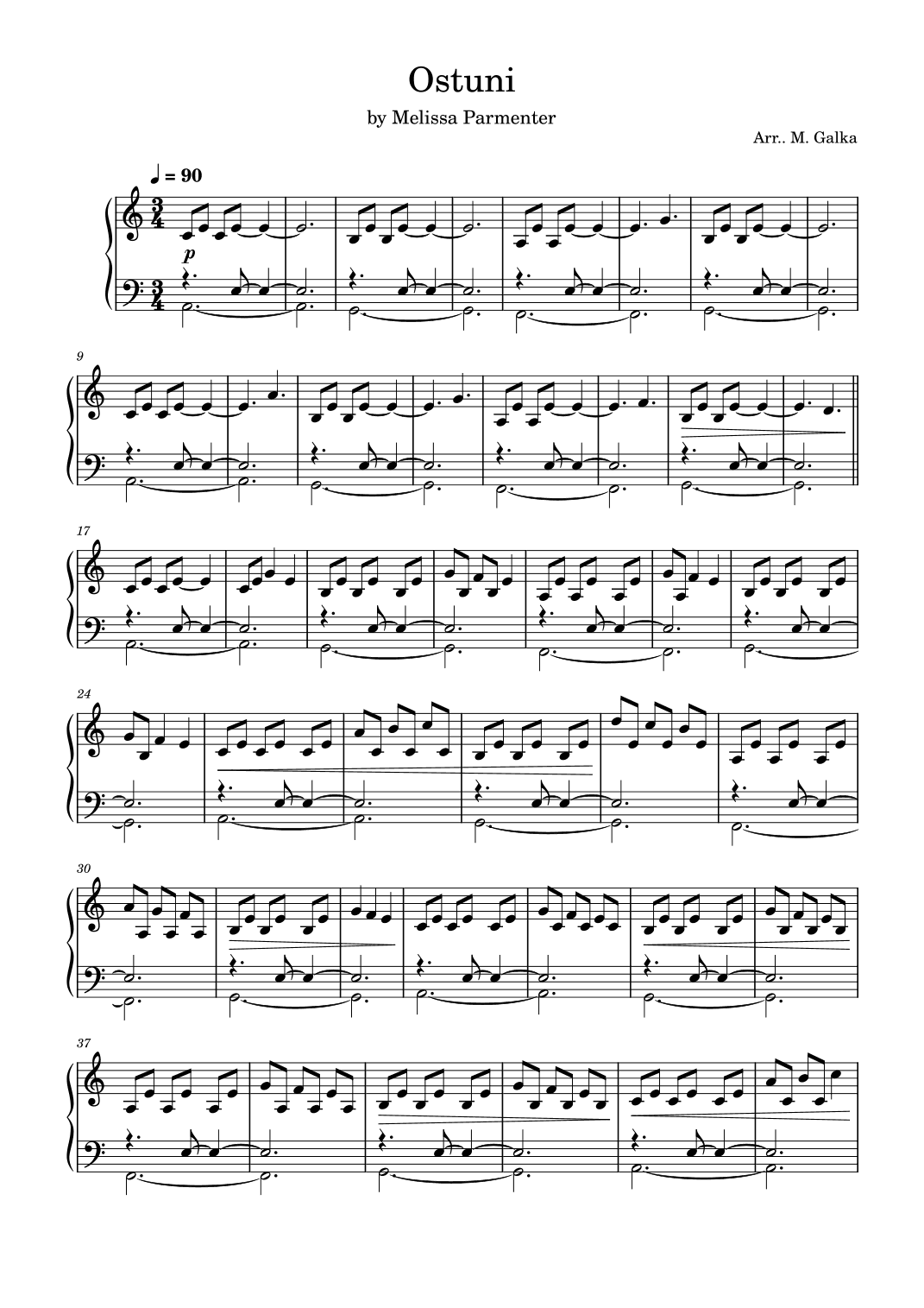 Ostuni (arr. M. Galka)