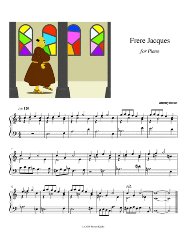 Frere Jacques (arr. Steven Kudlo)