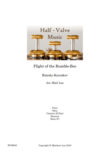 Rimsky-Korsakov - Flight of the Bumblebee (Wind Quintet) (arr. Matt Lax)