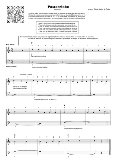 Pastorzinho - Fase1 (arr. Sérgio Matias da Cunha)