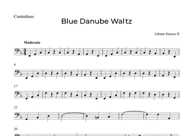 Blue Danube Waltz (arr. Alex Nunes Rodrigues)