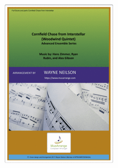 Cornfield Chase  from the Paramount Pictures film INTERSTELLAR (arr. Wayne Neilson (APRA/AMCOS/MAGA))