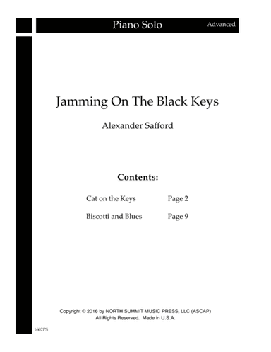 Jamming On The Black Keys (1. Cat on the Keys and 2. Biscotti and Blues)