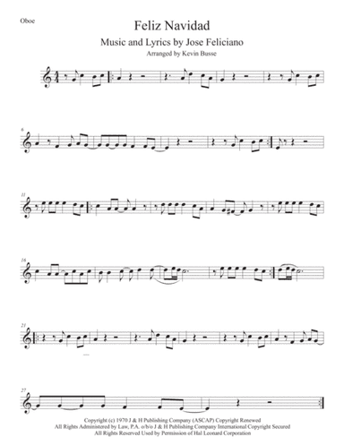 Feliz Navidad (arr. Kevin Busse)