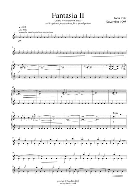 Fantasia II "On the Westminster Chimes" (1995)