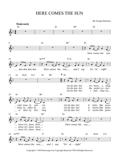 Here Comes The Sun (arr. Alex Nunes Rodrigues)