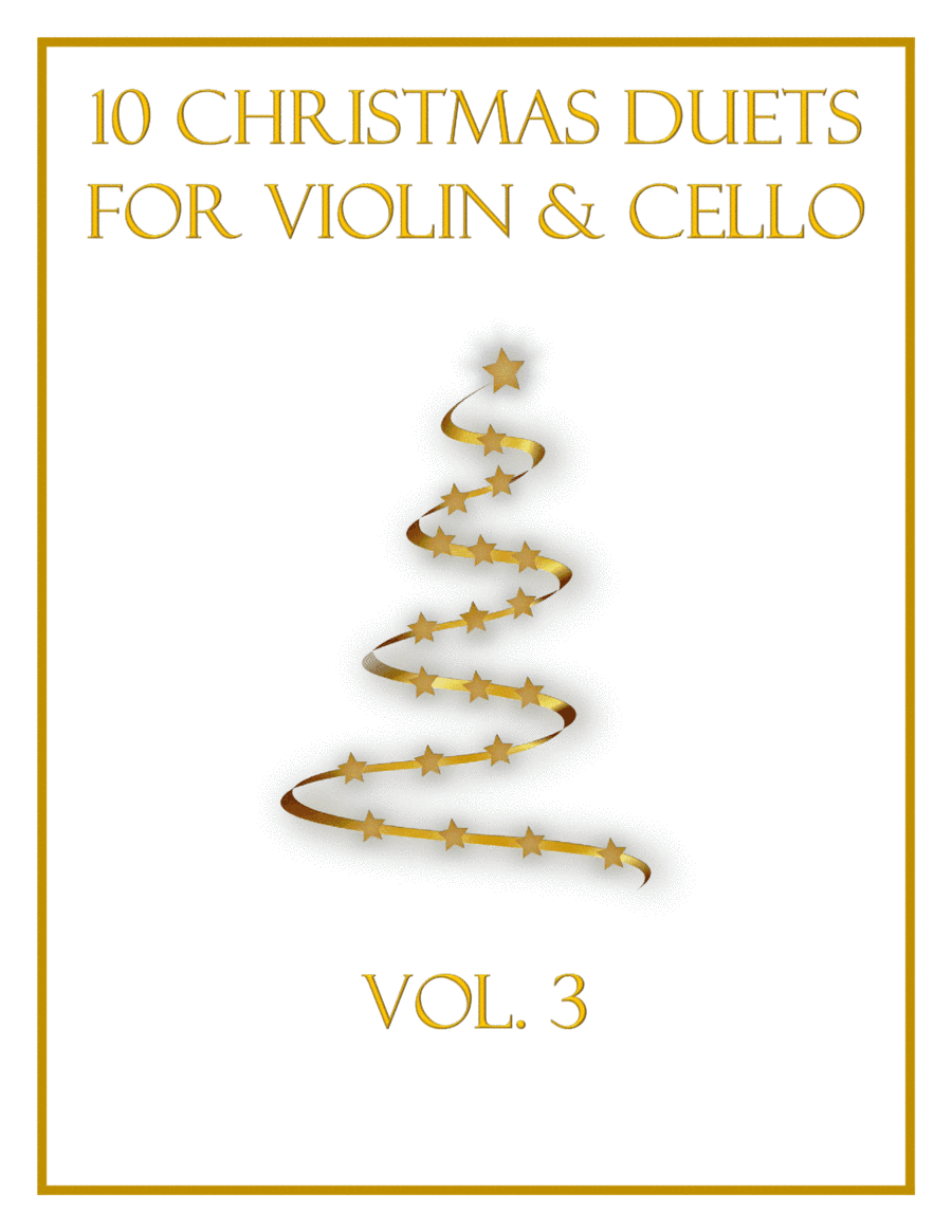 10 Christmas Duets for Violin and Cello (Vol. 3) (arr. B. C. Dockery)