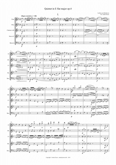 Quintet op.4 (arr. Armin Terzer)