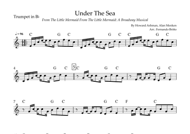 Under The Sea (arr. Fernando Britto)
