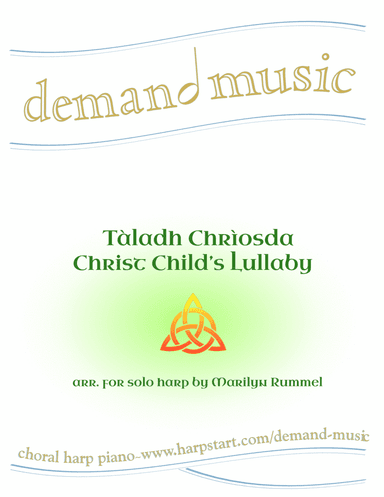 Christ Child's Lullaby Solo Harp (arr. Marilyn Rummel)