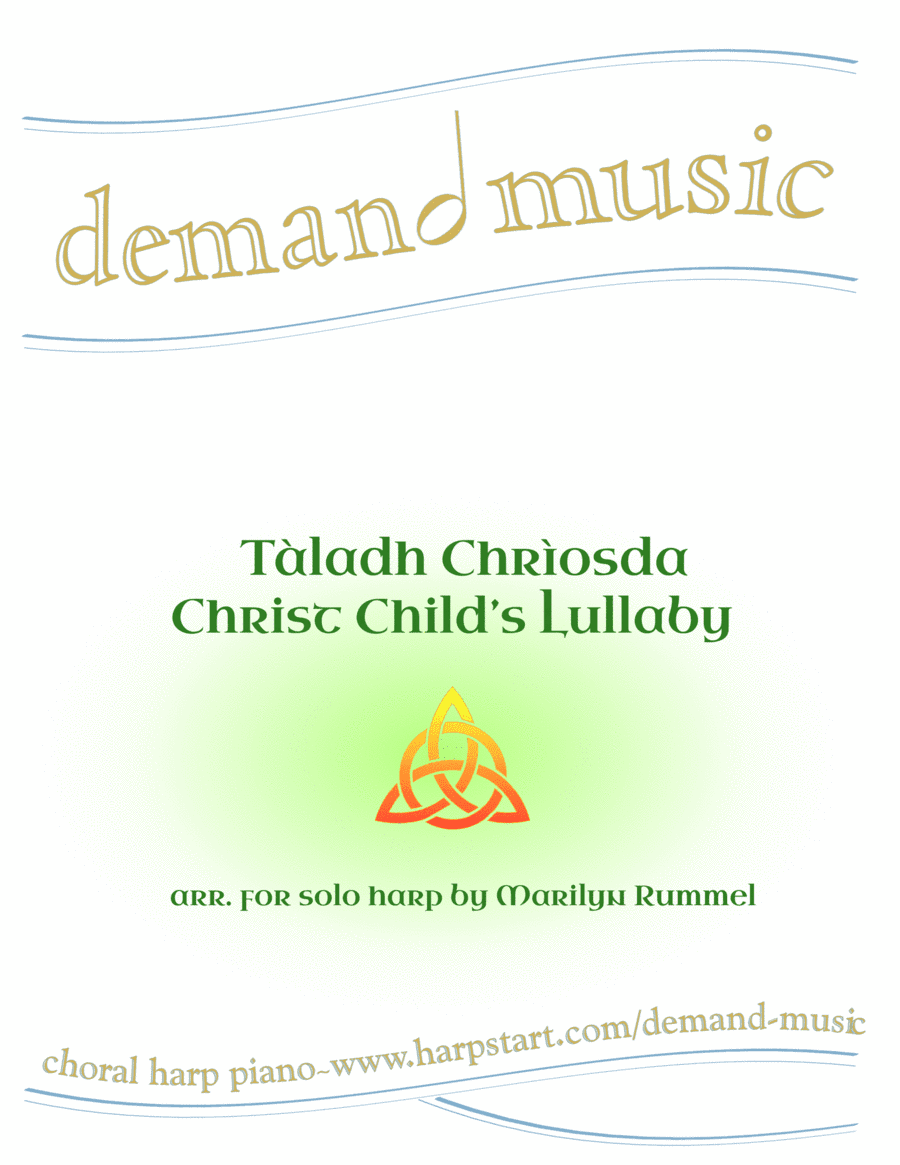 Christ Child's Lullaby Solo Harp (arr. Marilyn Rummel)