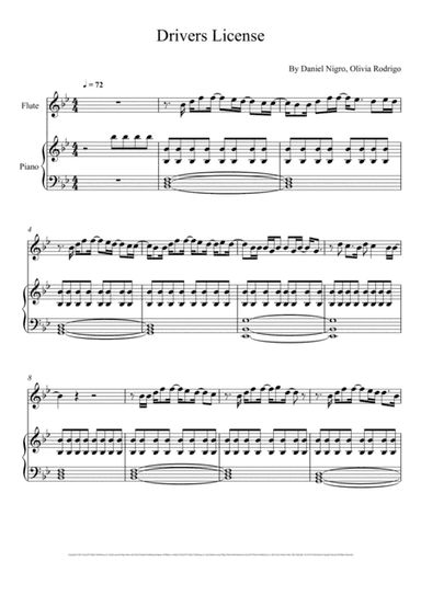 Drivers License (arr. André Laitano)