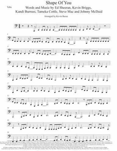 Shape Of You (arr. Kevin Busse)