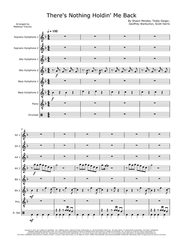 There's Nothing Holdin' Me Back (arr. Matthew Trevino)