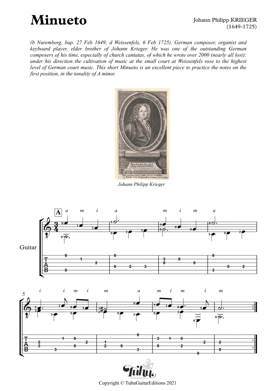 Minueto (arr. Pedro Rocha)