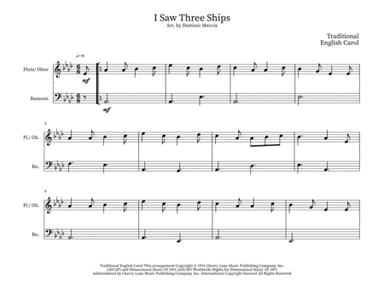 I Saw Three Ships (arr. Dominic Meccia)