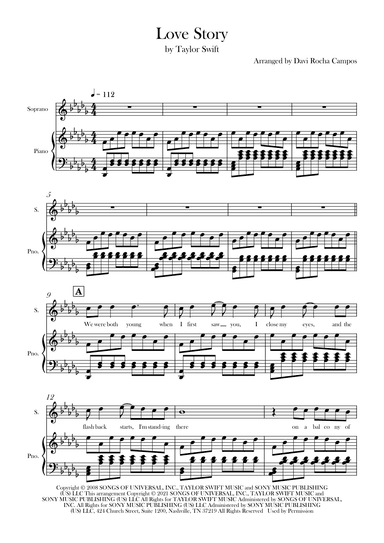 Love Story (arr. Davi Rocha Campos)