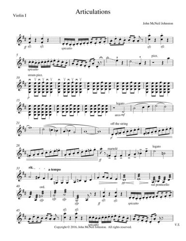 Articulations - All Parts