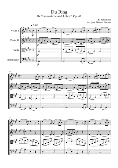 Du Ring (arr. José Manuel Garzón Núñez)