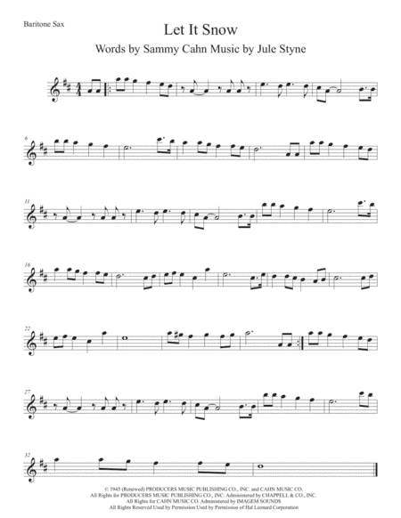 Let It Snow! Let It Snow! Let It Snow! (arr. Kevin Busse)