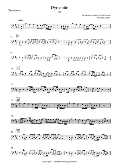 Dynamite (arr. Fabio Britto)