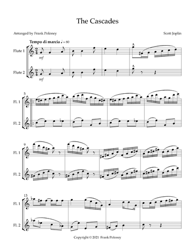 The Cascades (arr. Frank Poloney)