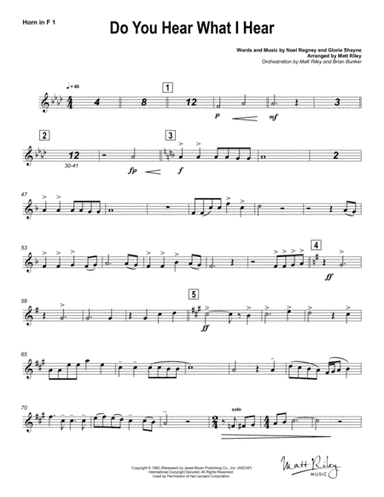 Do You Hear What I Hear (arr. www.mattrileymusic.com)