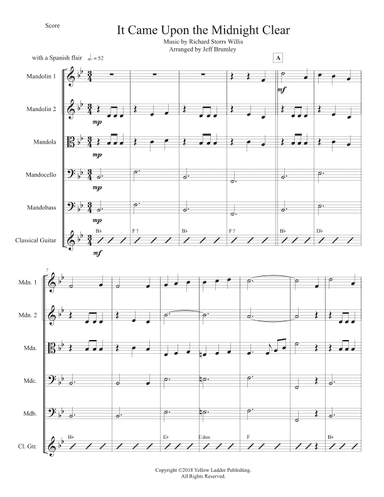 It Came Upon the Midnight Clear (arr. Jeff Brumley)
