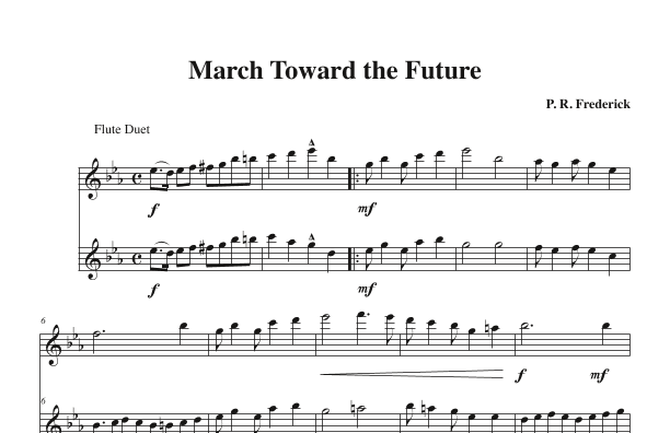 March Toward the Future