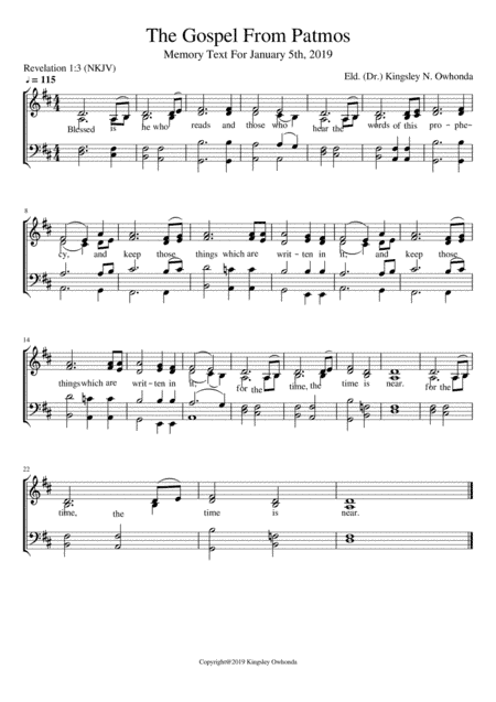 The Gospel from Patmos