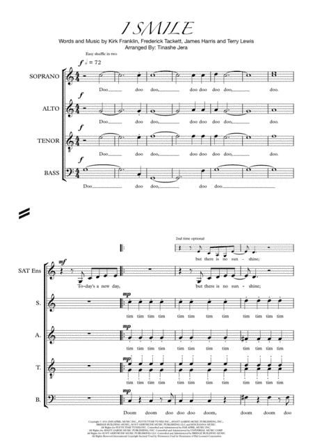 I Smile (arr. Tinashe Jera)