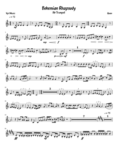 Bohemian Rhapsody (arr. Sean M. (Vyrl Music))