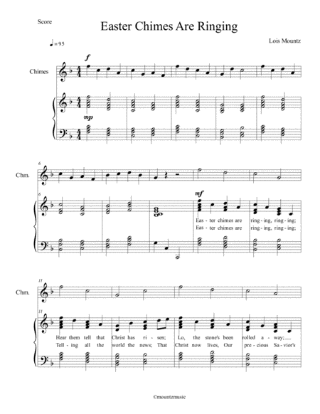 Easter Chimes Are Ringing Hymn