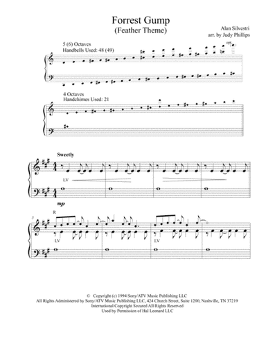 Forrest Gump - Main Title (Feather Theme)  from the Paramount Motion Picture FORREST GUMP (arr. Judy Phillips)