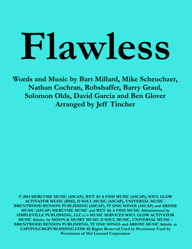 Flawless (arr. Jeff Tincher)