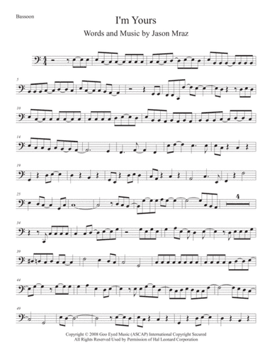 I'm Yours (arr. Kevin Busse)