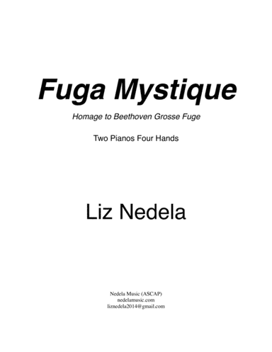 Fuga Mystique, Homage to Beethoven Grosse Fuge