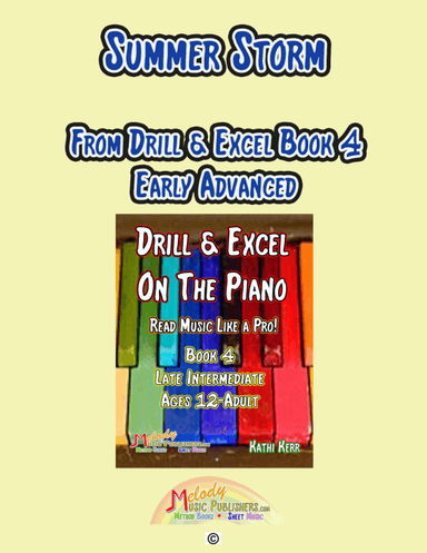Piano Solo early Advanced - Summer Storm