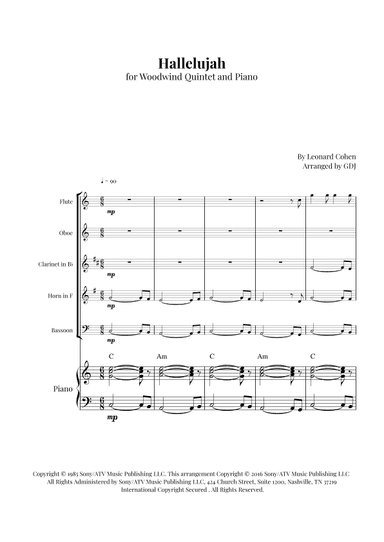 Hallelujah (arr. GDJ)