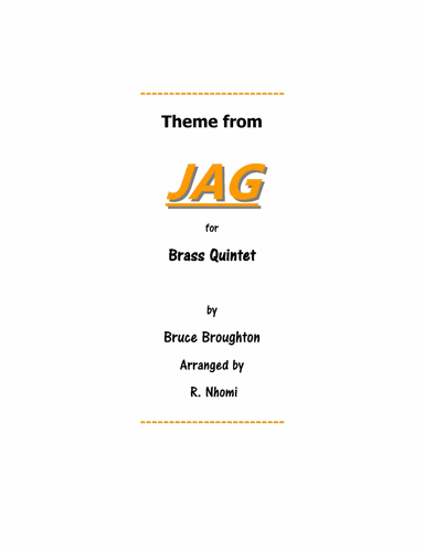 Jag Theme (arr. R. Nhomi)