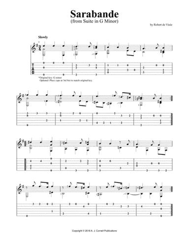 Suite in G Minor: "Sarabande" (arr. Mark Phillips)