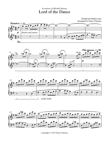 Lord of the Dance (arr. Grace Tin-Yen Christus)