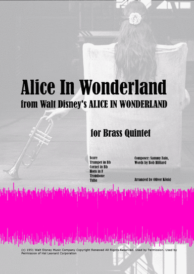 Alice In Wonderland from Walt Disney's ALICE IN WONDERLAND (arr. Oliver König)