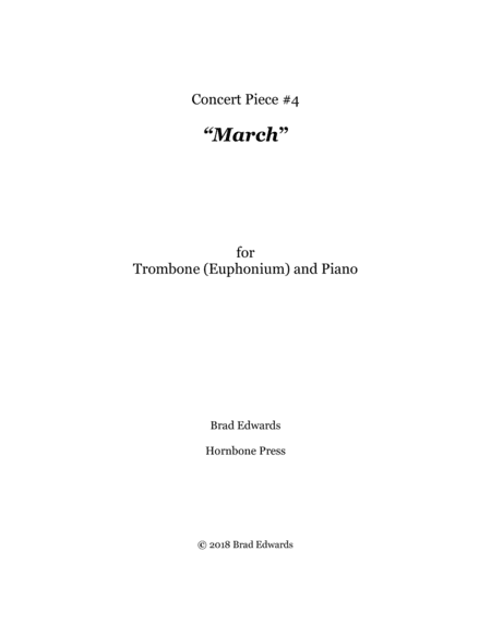 Concert Piece #4: March