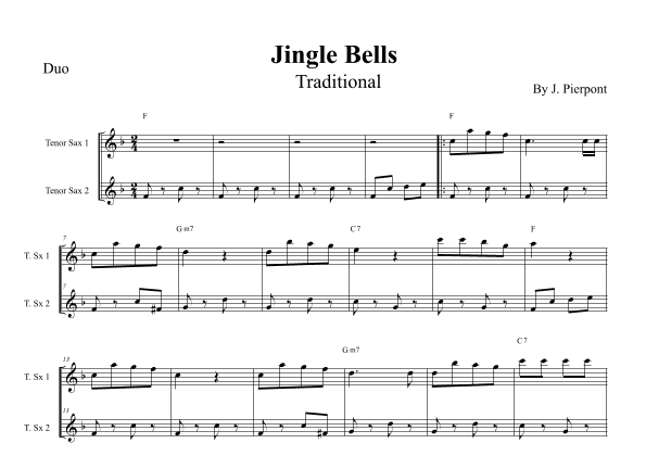 Jingle Bells (arr. Leo Silva)