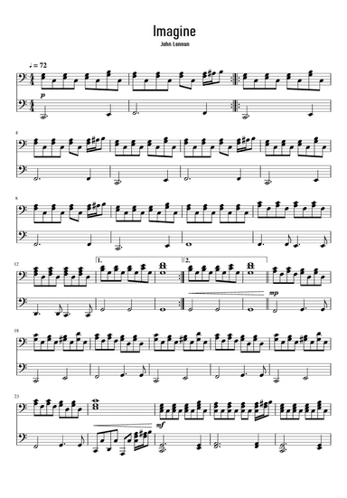 Imagine (arr. eduardo)