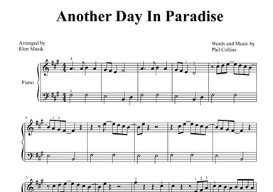 Another Day In Paradise (arr. Elon Musik)