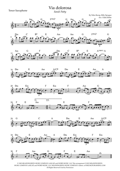 Via Dolorosa (arr. Fabio Britto)