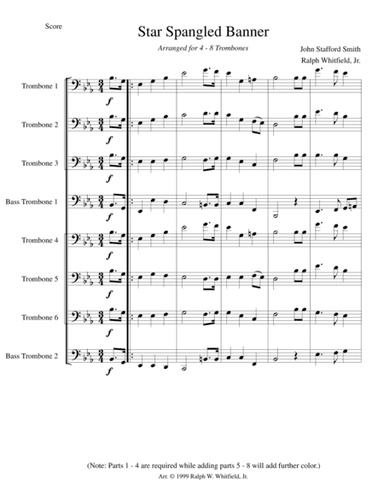 Star Spangled Banner (arr. Ralph W. Whitfield, Jr.)